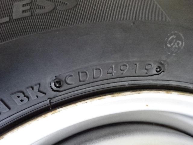 メーカー不明 スチールホイール  + BRIDGESTONE BLIZZAK VRX + BRIDGESTONE BLIZZAK VRX2
