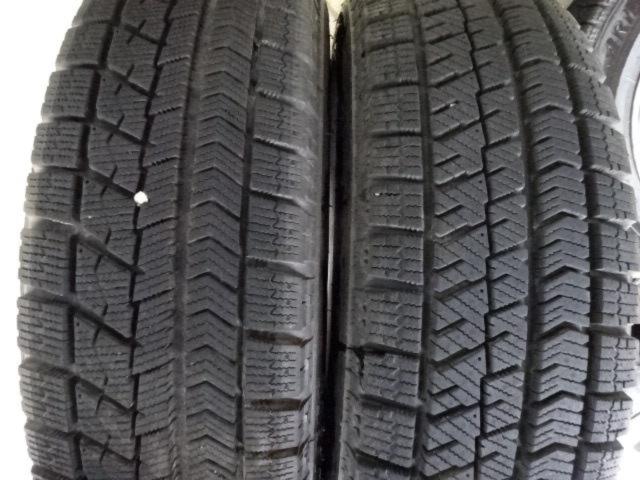 メーカー不明 スチールホイール  + BRIDGESTONE BLIZZAK VRX + BRIDGESTONE BLIZZAK VRX2