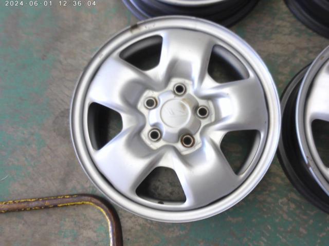 ダイハツ純正(DAIHATSU)  テリオスキッドスチールホイール