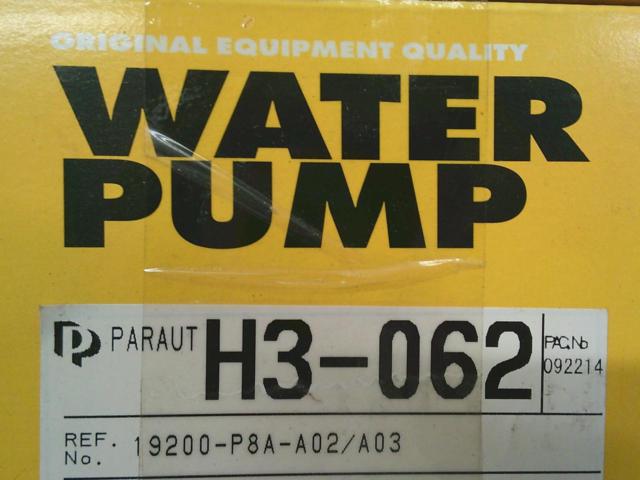 HITACHI(旧パロート) Astemo WATER PUMP(ウォーターポンプ) H3-062