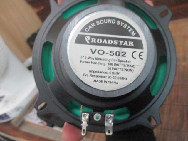 1個のみ ROADSTAR VO-502 2WAYスピーカー