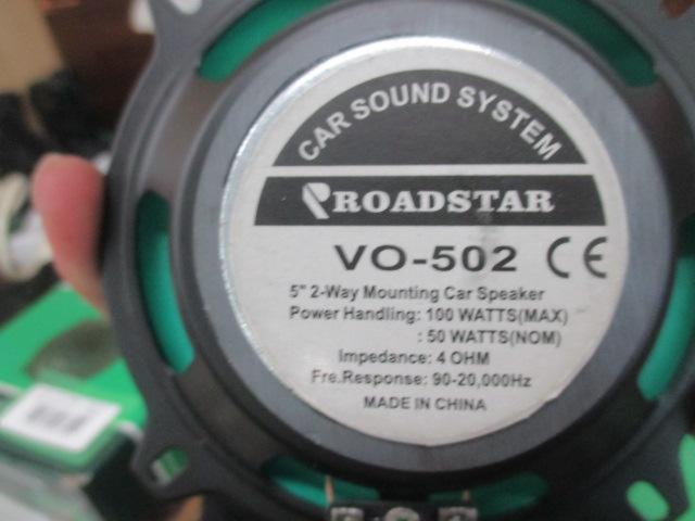 1個のみ ROADSTAR VO-502 2WAYスピーカー