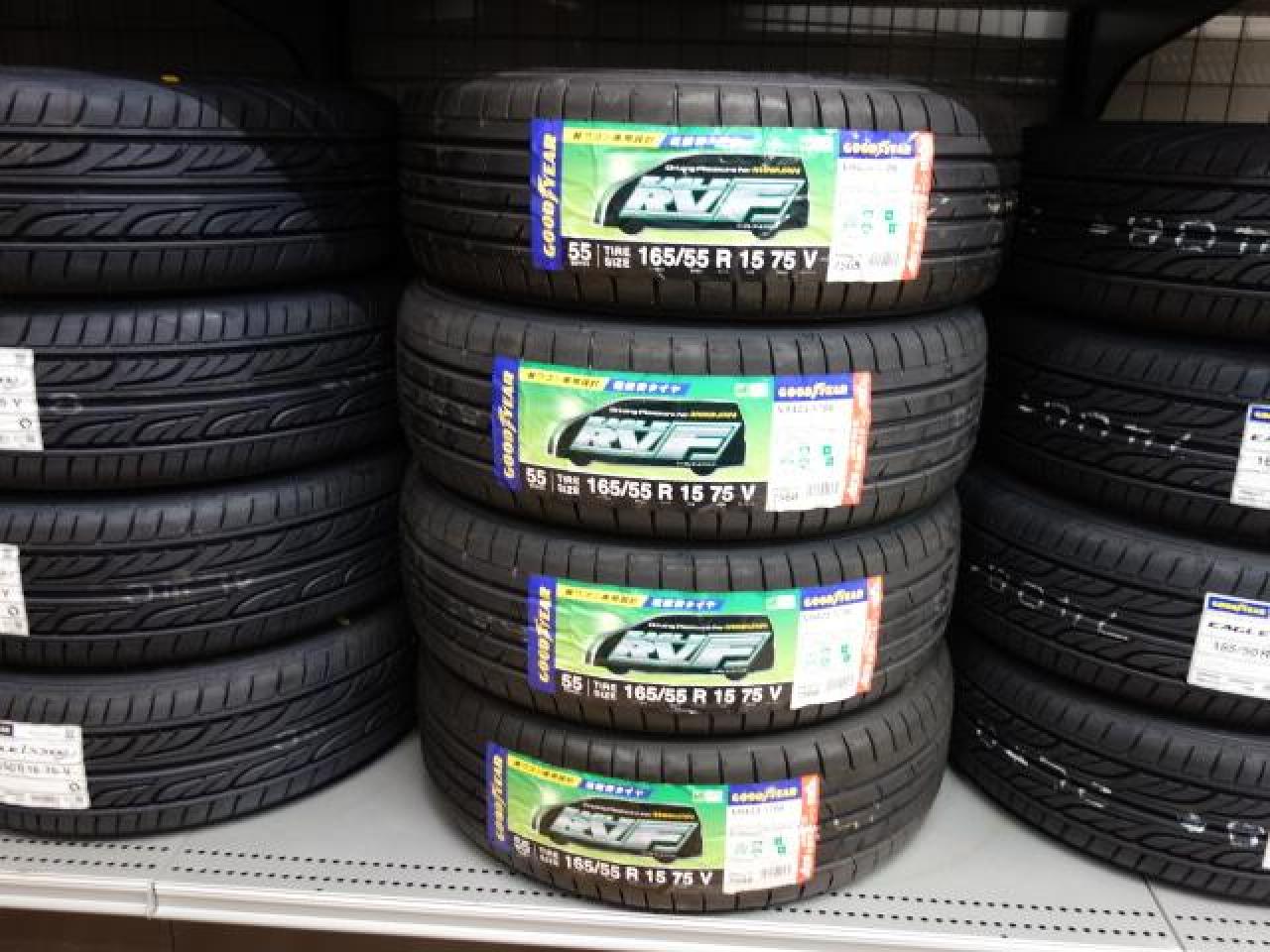 GOODYEAR EAGLE RVF 165/55R15 23年製 新品4本セット | カー用品 タイヤ 15インチタイヤを通販で購入する ...