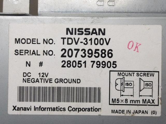 ワケアリ ニッサン純正 TVチューナーユニット TDV-3100V フェアレディZ Z33 前期