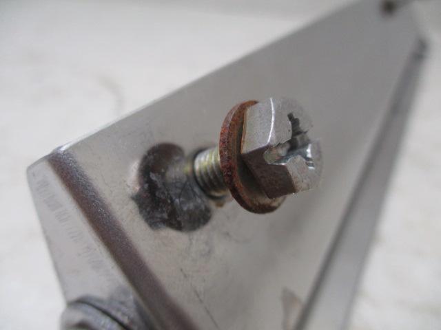 メーカー不明 角度調整式ナンバーブラケット