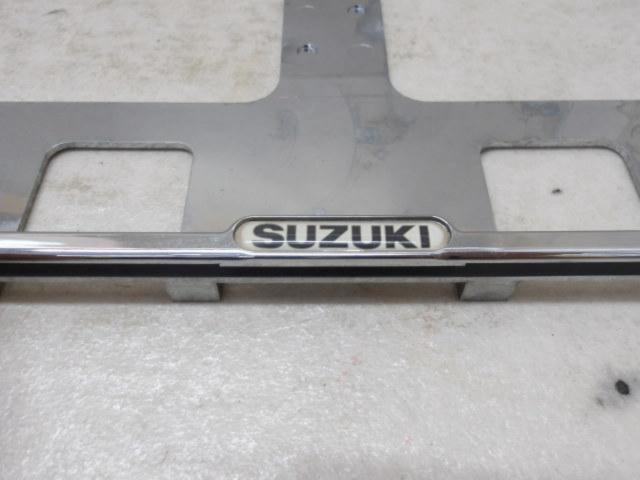 スズキ純正 ナンバーフレーム 1枚