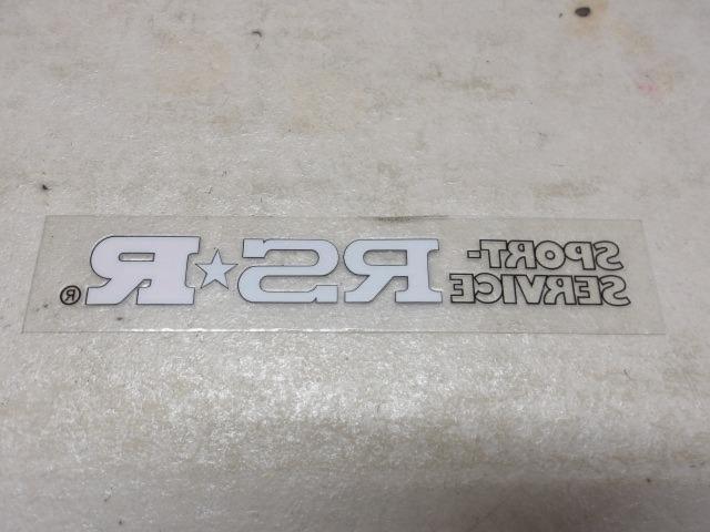 RS-R ステッカー 【SPORT-SERVICE RS-R】
