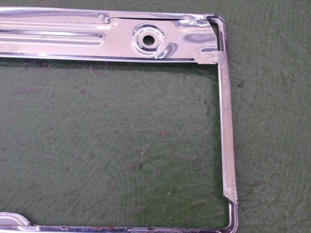 Toyota genuine
Metal license plate frame
2 pieces set