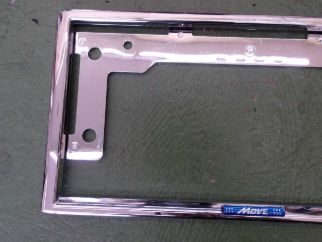 Daihatsu genuine
Plating number frame
MOVE
Only one