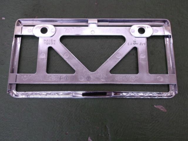 Honda genuine
Plating number frame
Front side only