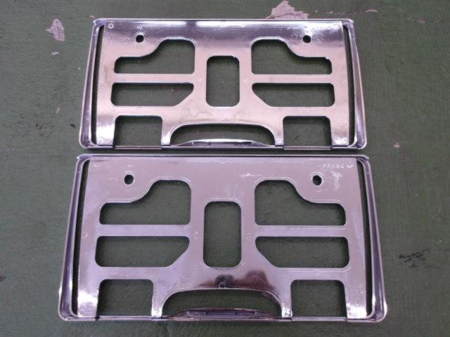 Daihatsu genuine
Plating number frame
Set before and after