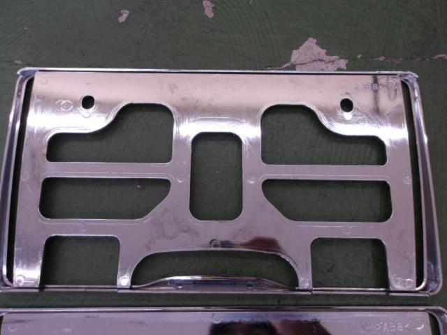 Daihatsu genuine
Plating number frame
Set before and after