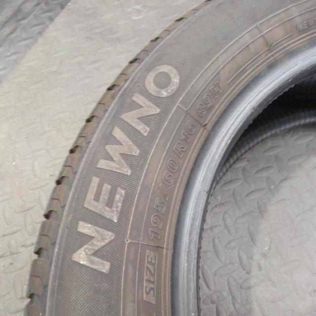 【2本】BRIDGESTONE(ブリヂストン) NEWNO 195/60R16 89H
