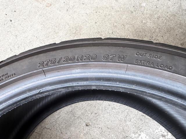 YOKOHAMA ADVAN NEOVA AD09 275/30R20 97W タイヤのみ2本セット