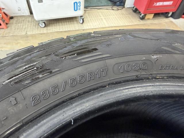 YOKOHAMA iceGUARD G075 235/55R17 103Q タイヤのみ4本セット