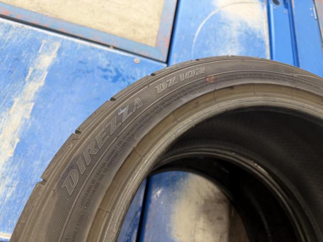 DUNLOP DIREZZA DZ102 245/45R18 100W 2本セット