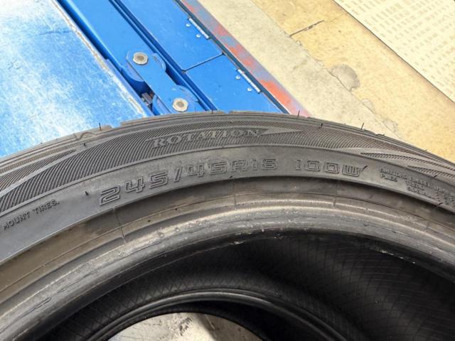 DUNLOP DIREZZA DZ102 245/45R18 100W 2本セット