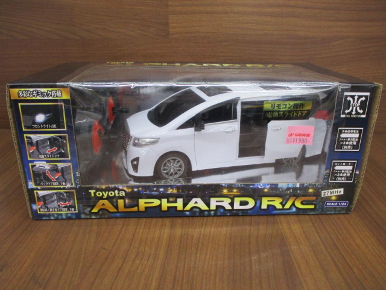 ●(税込)\1980 38771 TOYOTA アルファード R/C ラジコンカー ホワイト