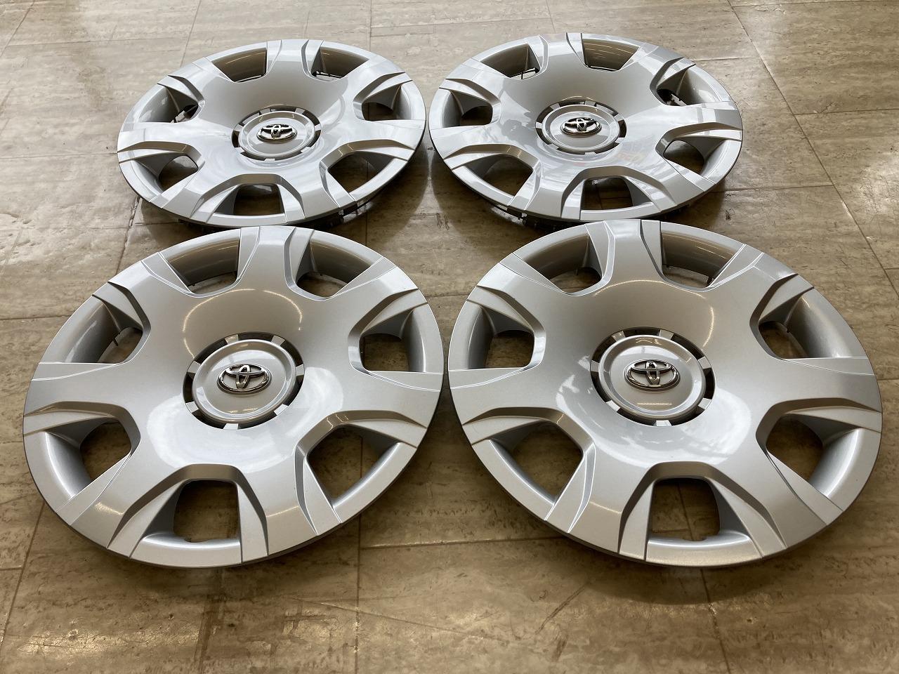 トヨタ純正ハイエースレジアスエース 15インチホイールキャップ4枚 
