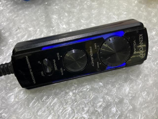 KENWOOD
KSC-SW11
Built-in amplifier
Tune up woofer