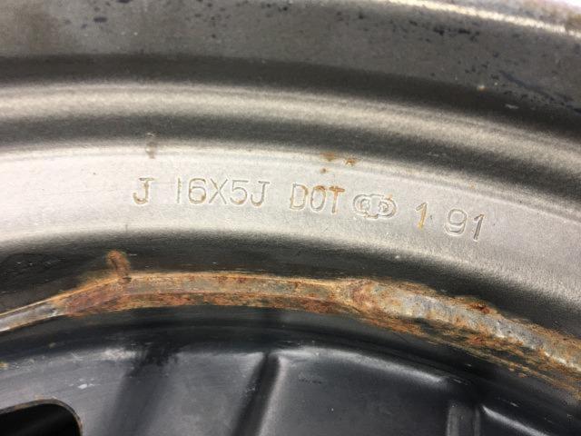 スズキ純正(SUZUKI)  ジムニー(JA11)純正 オプション リムメッキスチールホイール