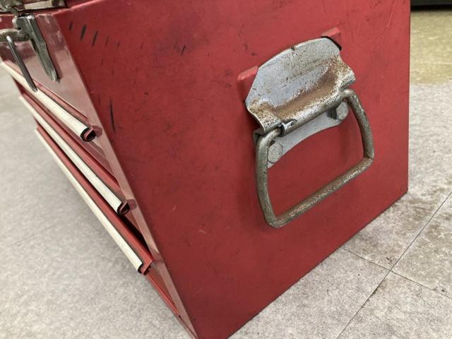 メーカー不明 3段 ツールチェスト 工具箱 ツールボックス