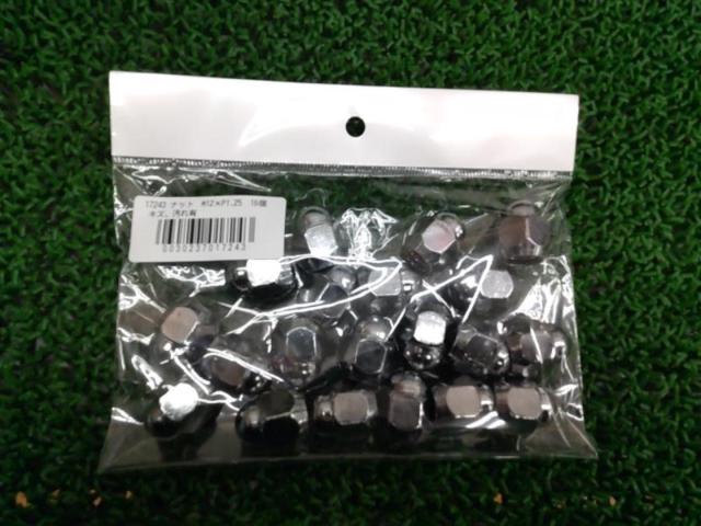 Nut
M12 × P1.25
Sixteen