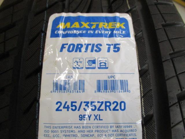 MAXTREK
FORTIS
T5 (manufactured in 2025/unused) 245/35R20