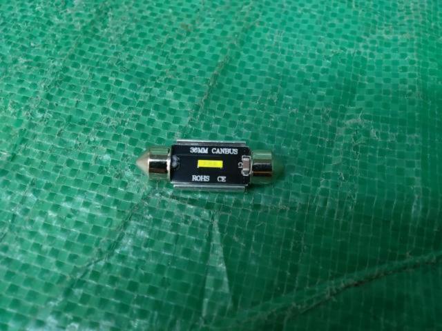 HID屋 LED ルームランプ ナンバー灯 2400lx 6500K T10 36-37mm ホワイト