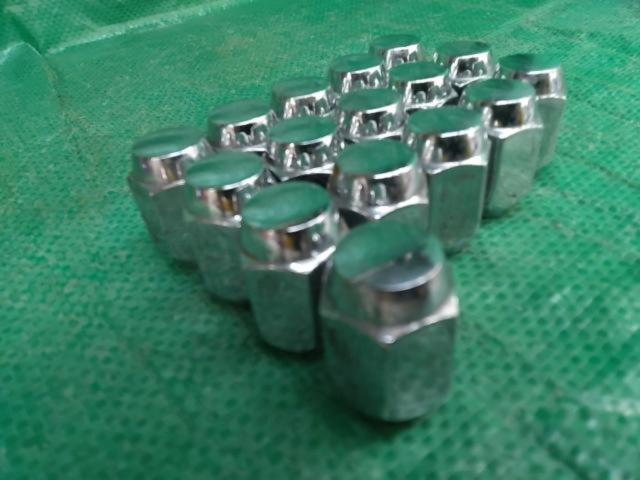 メーカー不明 ホイールナット 袋 メッキ 21HEX M12xP1.25 16個