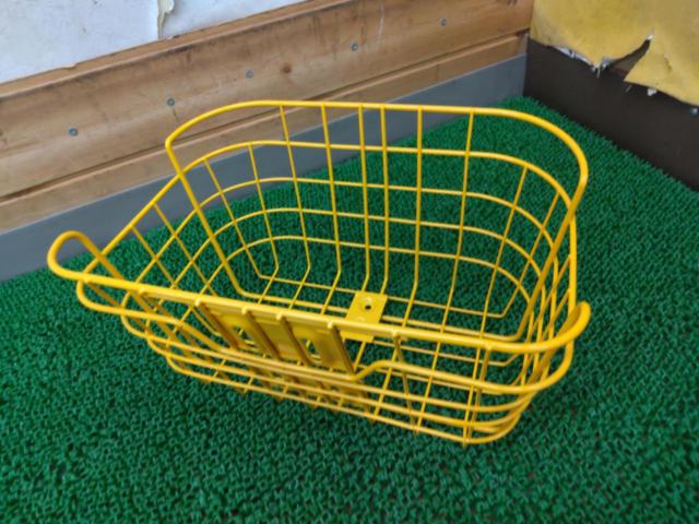 メーカー不明 フロントバスケット オレンジ