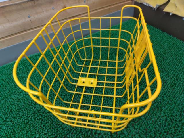 メーカー不明 フロントバスケット オレンジ