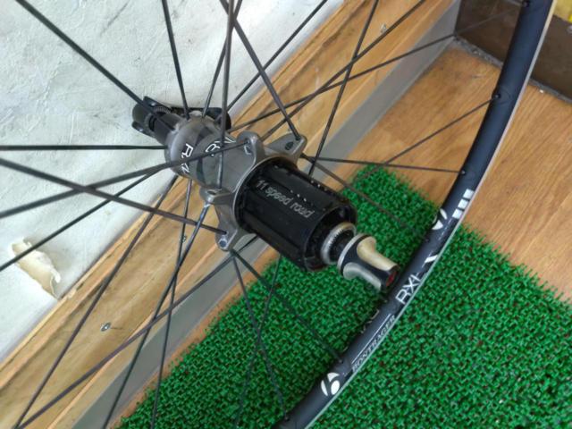 Bontrager RXL クリンチャーアルミホイール前後セット