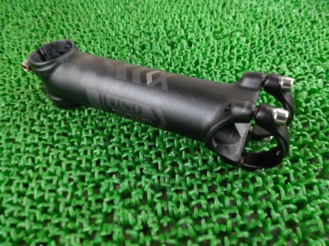 Φ31.6/120mm/7° UNO ADVANCED PROJECT アルミアヘッドステム ブラック