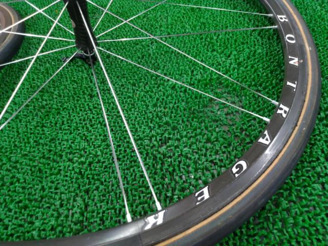 Bontrager XXX LITE(デカール無し) カーボンチューブラーホイール 前後セット