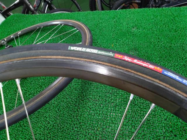 Bontrager XXX LITE(デカール無し) カーボンチューブラーホイール 前後セット