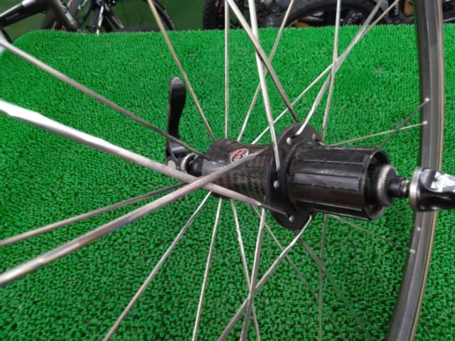 Bontrager XXX LITE(デカール無し) カーボンチューブラーホイール 前後セット
