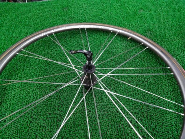 Bontrager XXX LITE(デカール無し) カーボンチューブラーホイール 前後セット