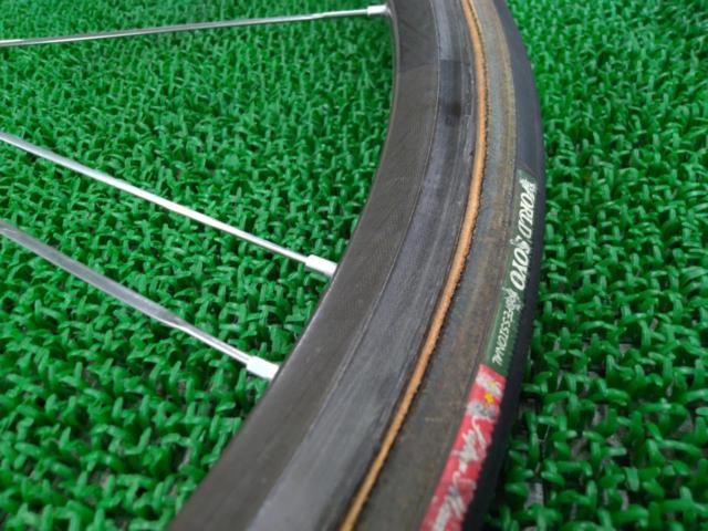Bontrager XXX LITE(デカール無し) カーボンチューブラーホイール 前後セット