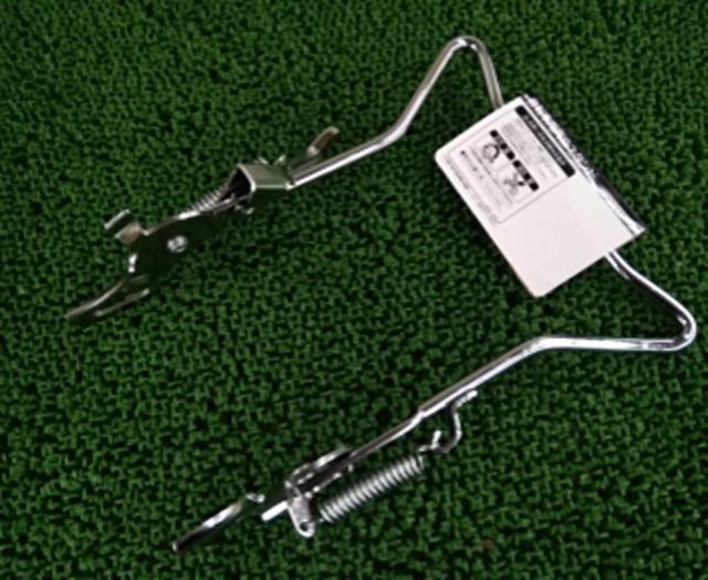 昭和インダストリーズ W-4 18CP 18インチ幼児自転車用両立スタンド 正爪 シルバー