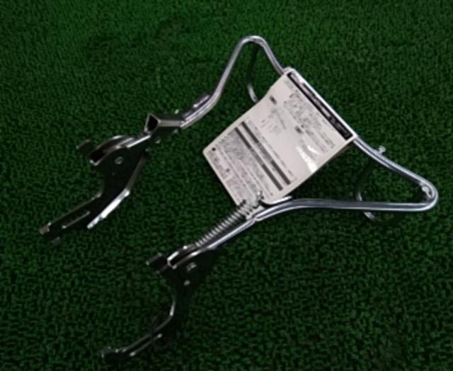 昭和インダストリーズ W-2AL 20CP 20インチ自転車用正爪外装変速器専用アシスト両立スタンド シルバー