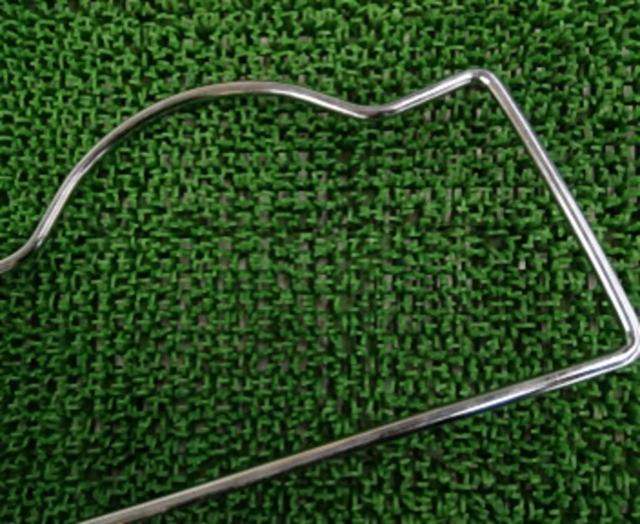 メーカー不明 22インチ用バスケットステー シルバー