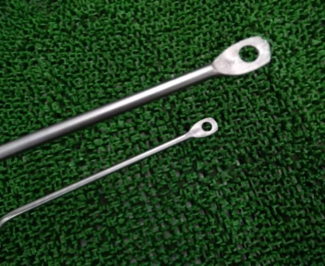 メーカー不明 27インチ用バスケットステー シルバー