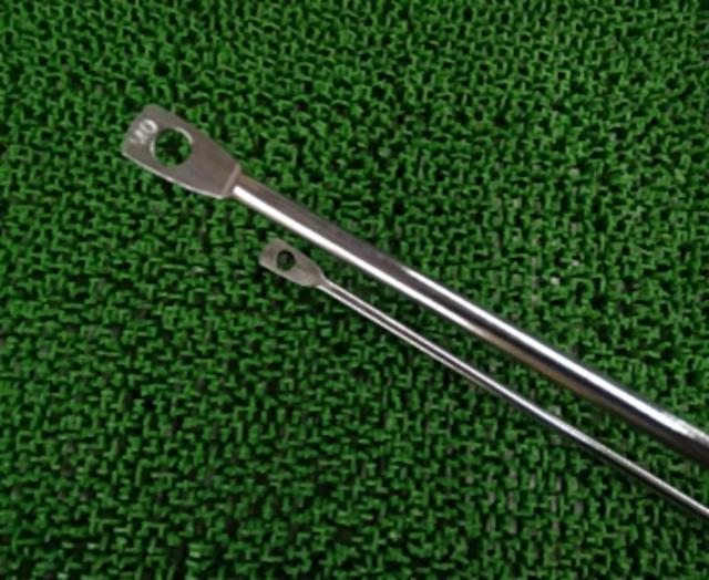 メーカー不明 24インチ用バスケットステー シルバー