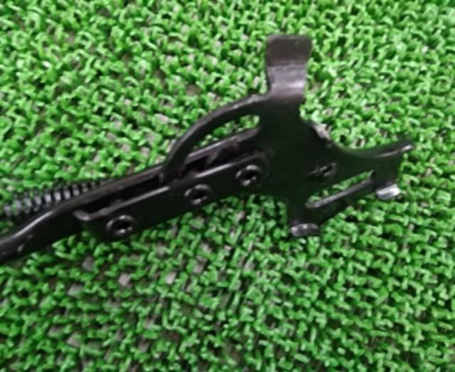 メーカー不明 27インチ自転車用両立スタンド 正爪 ブラック