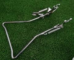 メーカー不明 26インチ自転車用両立スタンド 正爪 シルバー