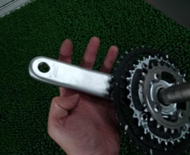 shimano Deore XT FC-M780/T780 170mm 42-32-24T アルミクランク左右セット