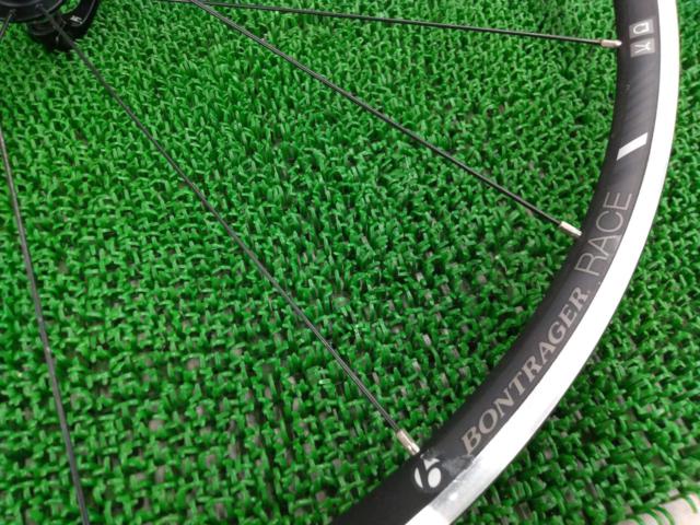 ※前のみ Bontrager RACE アルミホイール フロントのみ