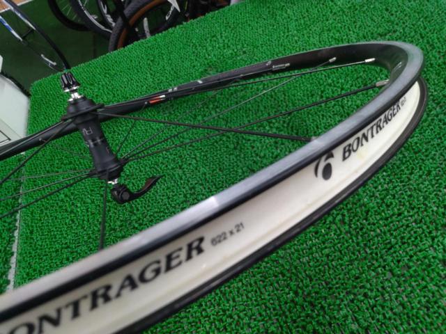※前のみ Bontrager RACE アルミホイール フロントのみ