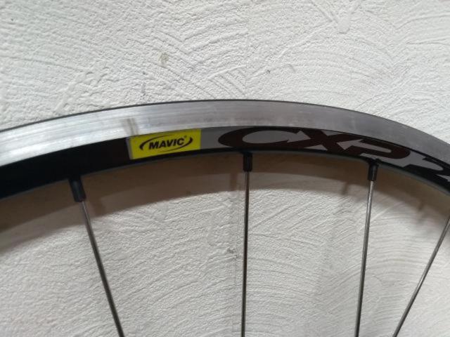 3大特価MAVIC CX222/FELT純正ハブ 700Cホイール前後セット